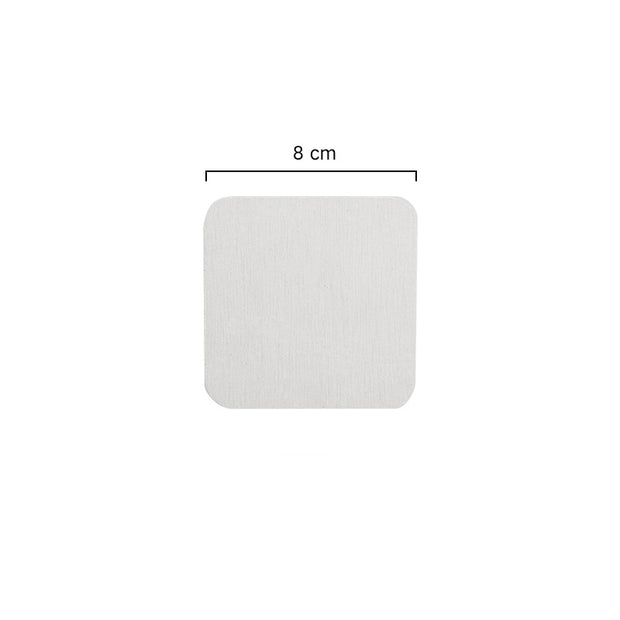 1 Piece Water Absorbent Diatomite Drink Coasters, Diatomaceous Earth Soap Holder for Bathroom and Kitchen (White)