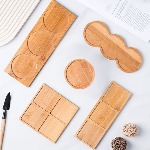 1 Piece Wooden Tray for Countertop Organization